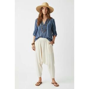 Womens UTSA Boho Hippie Viscose Rayon Tunic XL Summer Vacation